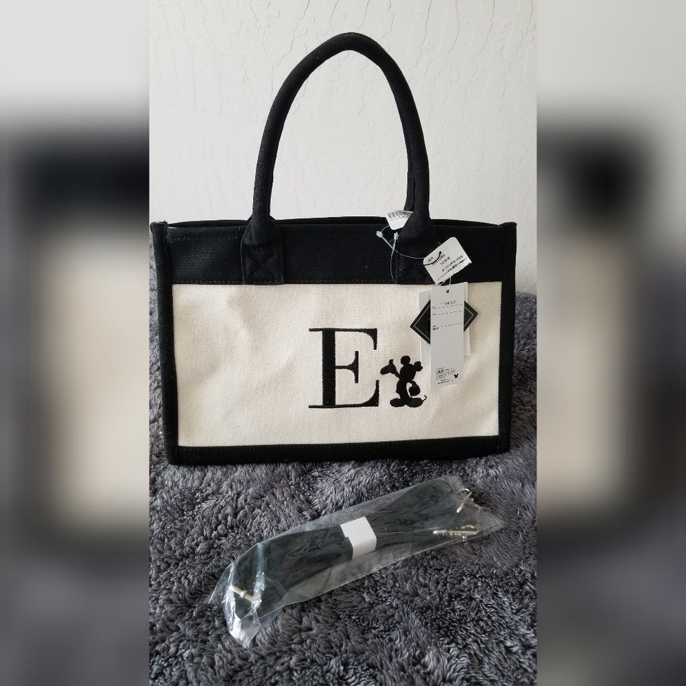 DISNEY MICKEY  CANVAS TWO WAY BAG